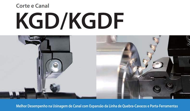 Kyocera KGD/KGDF - ferramentas para corte e canal