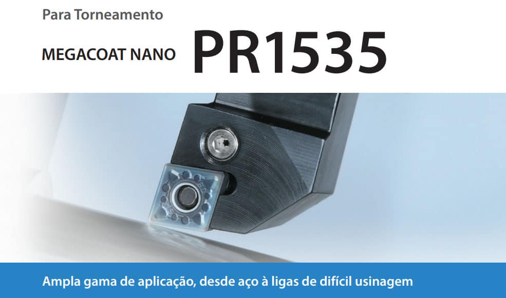 Kyocera PR1535 Megacoat Nano - classe para torneamento